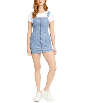 dickies denim overall dress