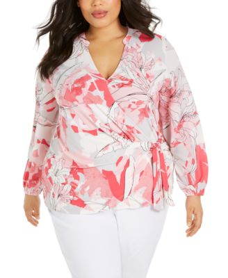 macys plus size alfani tops