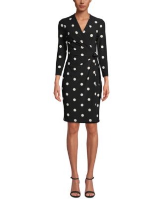 anne klein wrap dress