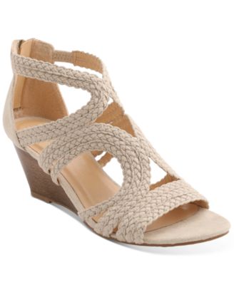 xoxo wedge sandals
