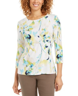 macys petite tops