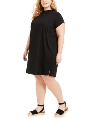 plus size cap sleeve dress