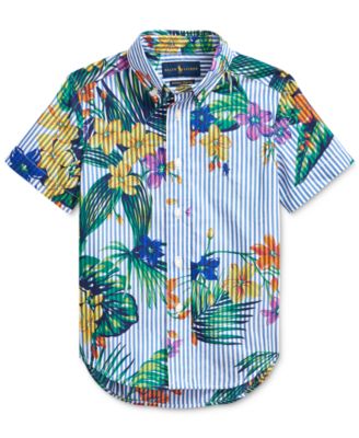 floral polo for kids