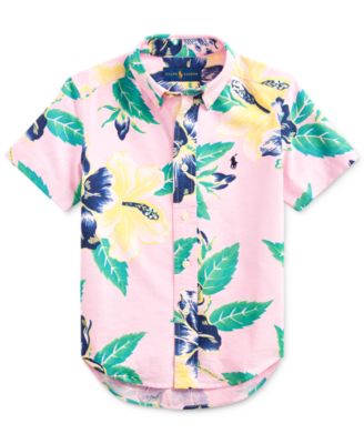 baby boy floral shirt