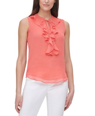 macy's tommy hilfiger women's blouses
