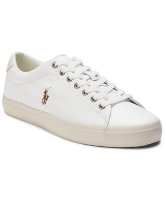 polo men's leather sneakers
