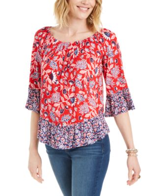 macy's women's style and co tops