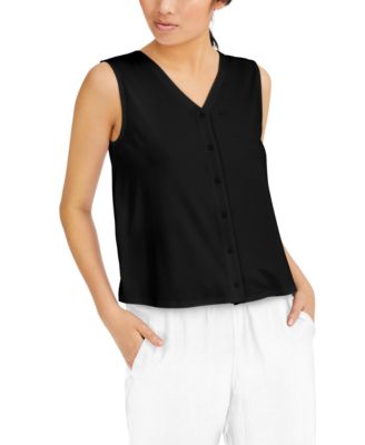 eileen fisher v neck top