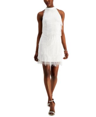 beaded fringe dress