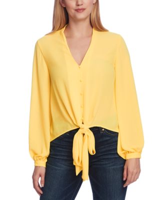 vince camuto bubble sleeve blouse