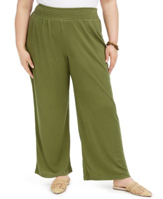 macys plus pants