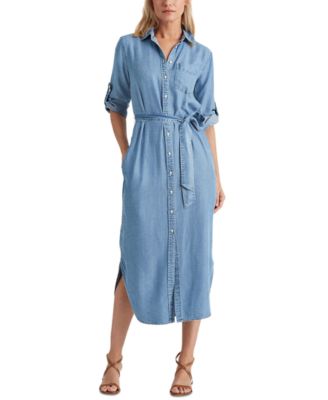 ralph lauren chambray dress