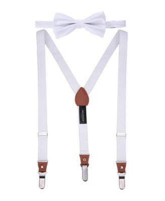 gucci bow tie and suspenders