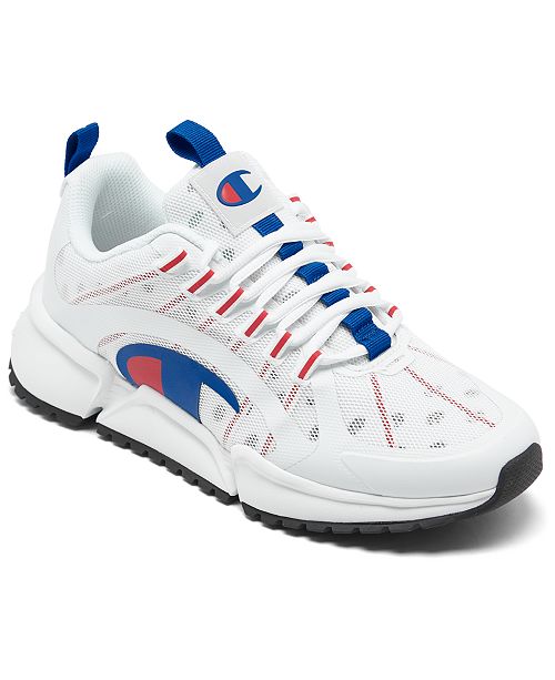 Champion Men S Rally Future Pro Runner Casual Sneakers From Finish Line Reviews Finish Line Athletic Shoes Men Macy S