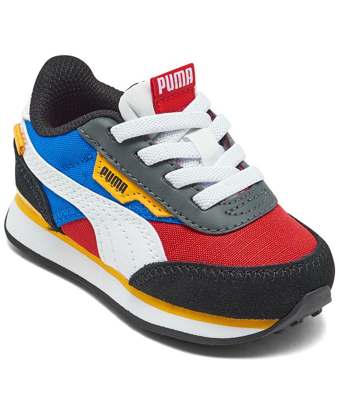 Puma Toddler Boys Future Rider Play On Running Sneakers From Finish Line Reviews Finish Line Kids Shoes Kids Macy S