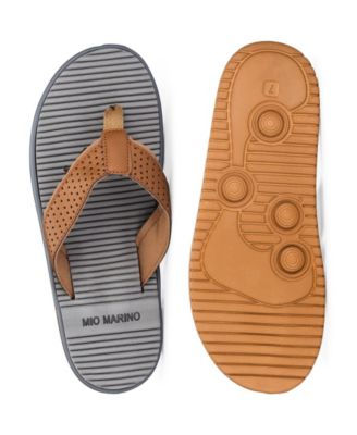 mens flip flops memory foam