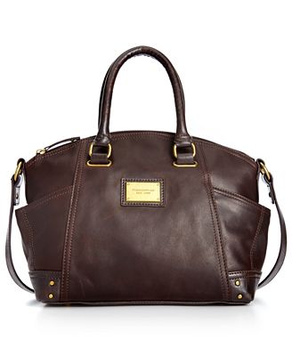 Tignanello Handbag, Classic Revival Leather Satchel - Handbags ...