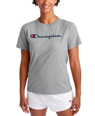 champion logo shirt women's