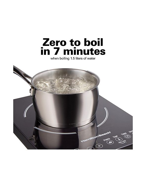 Hamilton Beach Single Induction Cooktop & Reviews Small Appliances