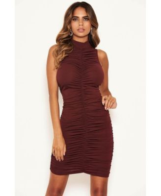 ax paris curve green dress