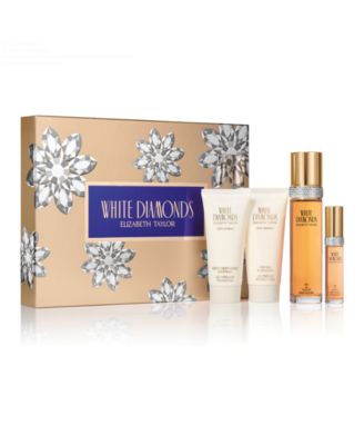 white diamond gift sets elizabeth taylor