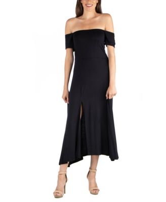 midi dress with slits on both sides