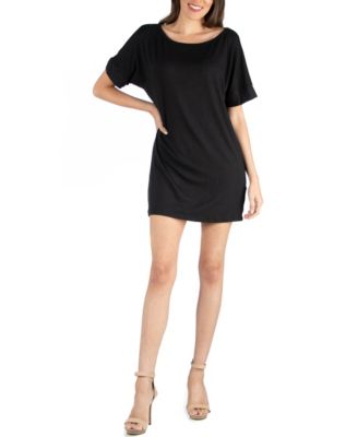 boat neck t shirt dress