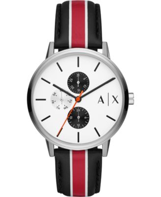 macy's armani exchange men's watches