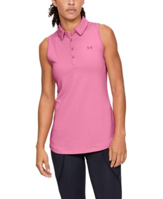 under armour sleeveless golf top
