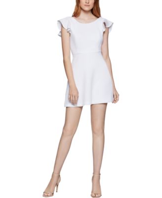 bcbgeneration ruffle sleeve dress