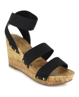 esprit platform sandals