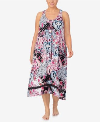 plus size lounging gowns