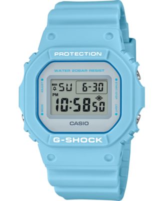 blue g shock mens watch