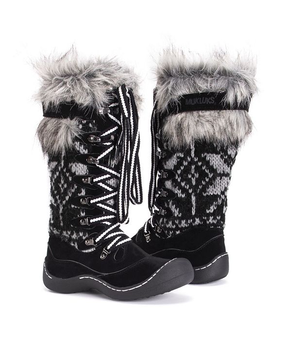 muk luks gwen snow boots