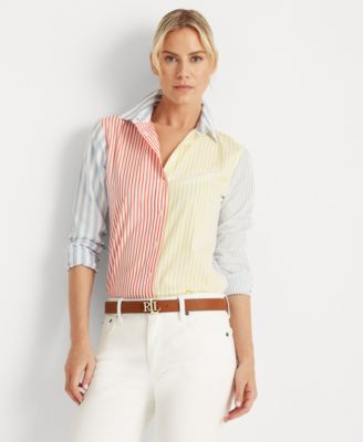 macys ralph lauren blouses