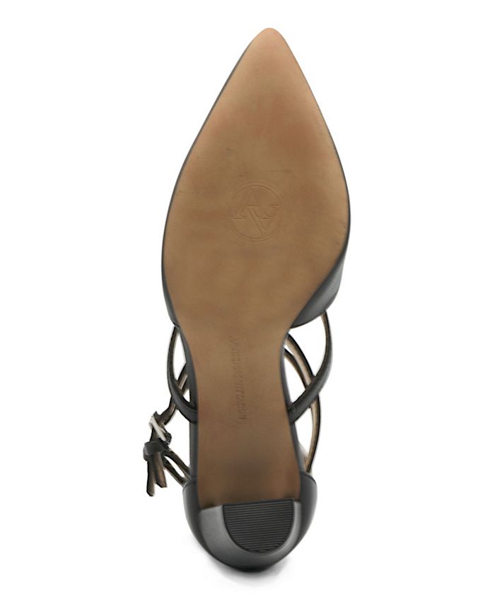 t strap leather pumps