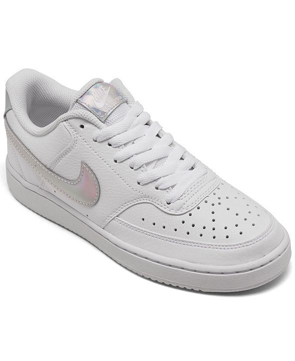 women's nikecourt vision low casual sneakers from finish line