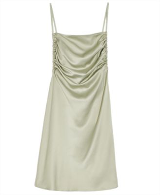 a line mini slip dress