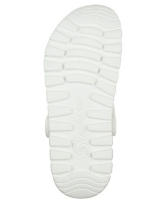 white clog sandals