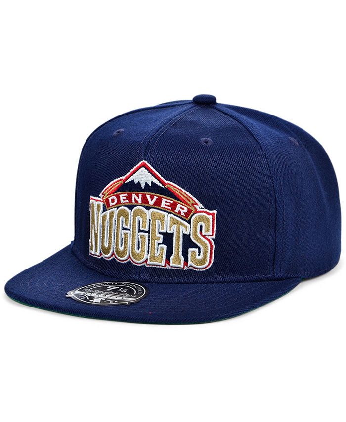 Mitchell Ness Denver Nuggets Team Ground Fitted Cap Reviews Sports Fan Shop By Lids Men Macy S