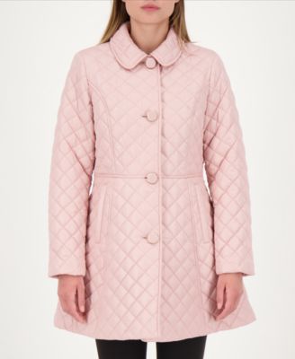 kate spade belted flare hem coat