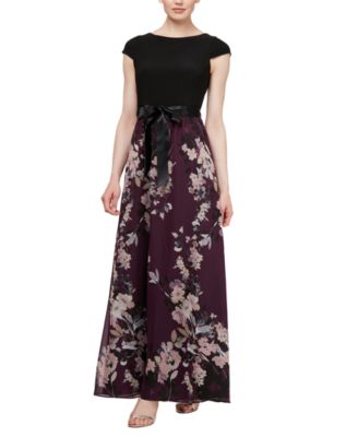 cap sleeve floral dress