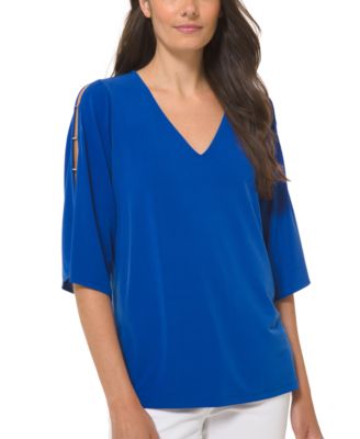 macys michael kors womens tops