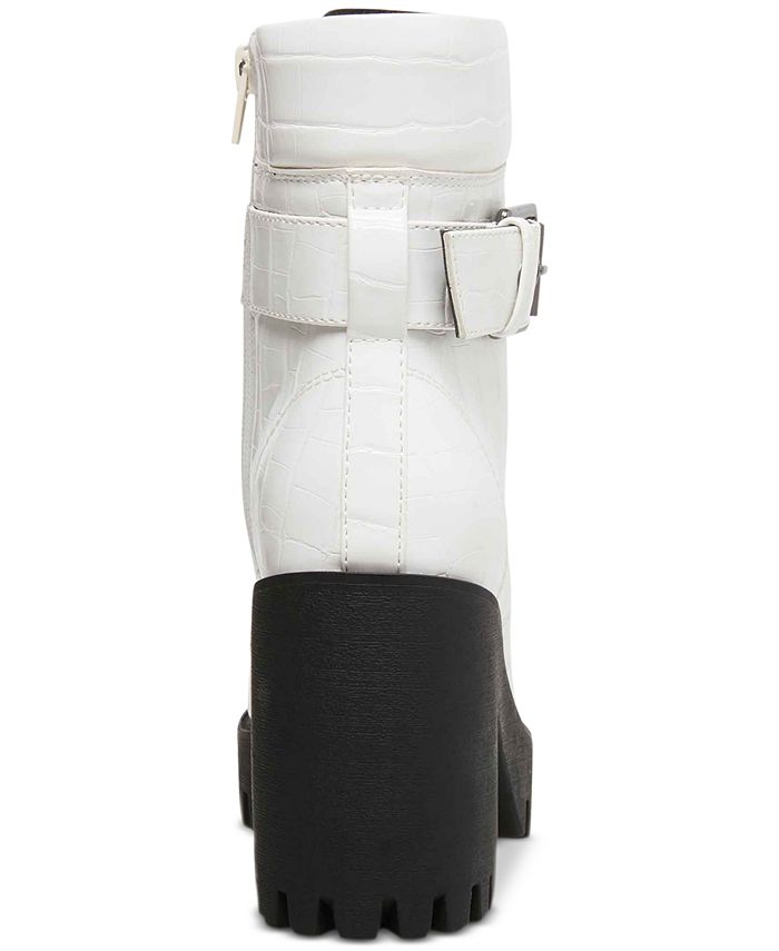 madden girl lace up lug boot