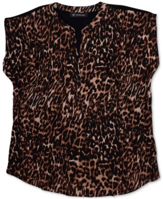 macys inc leopard dress