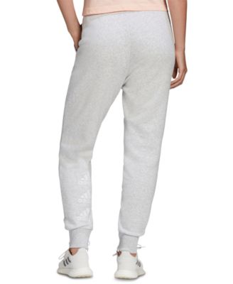 adidas logo fleece jogger set