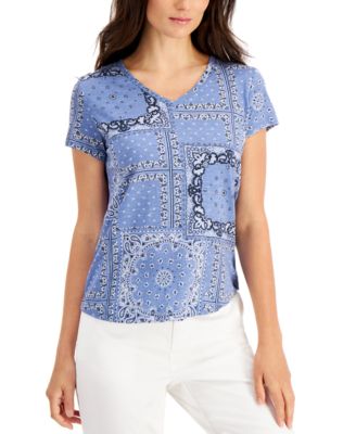 macys petites tops