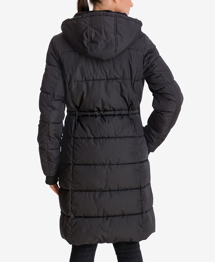 Lucky Brand Faux-Fur-Lined Hooded Puffer Coat & Reviews - Coats - Women ...