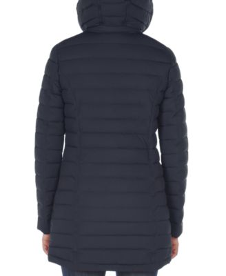 nautica packable hooded puffer coat