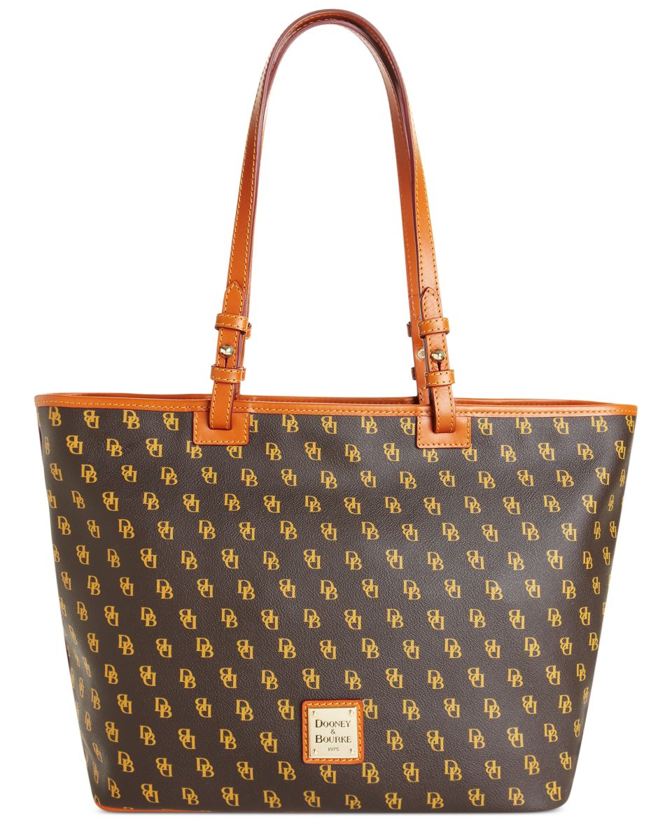 Dooney & Bourke Handbag, Gretta Signature Small Leisure Shopper   Handbags & Accessories